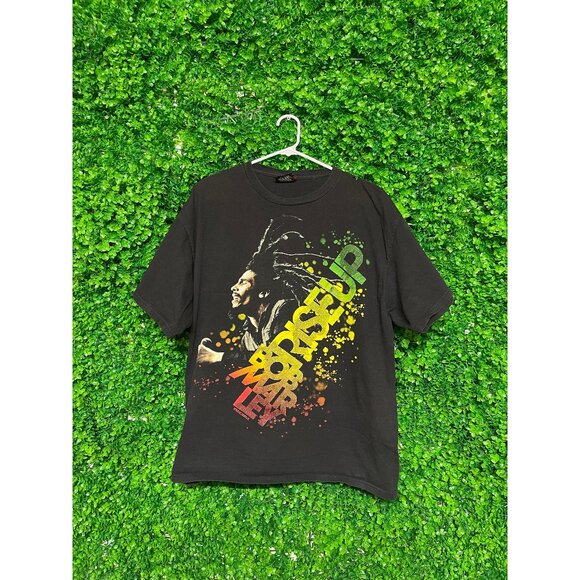 Vintage Bob Marley "Rise Up" T-shirt - Adult Mens XL - R96 - Picture 1 of 2